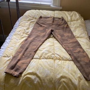 Lululemon align leggings  size 6 camo